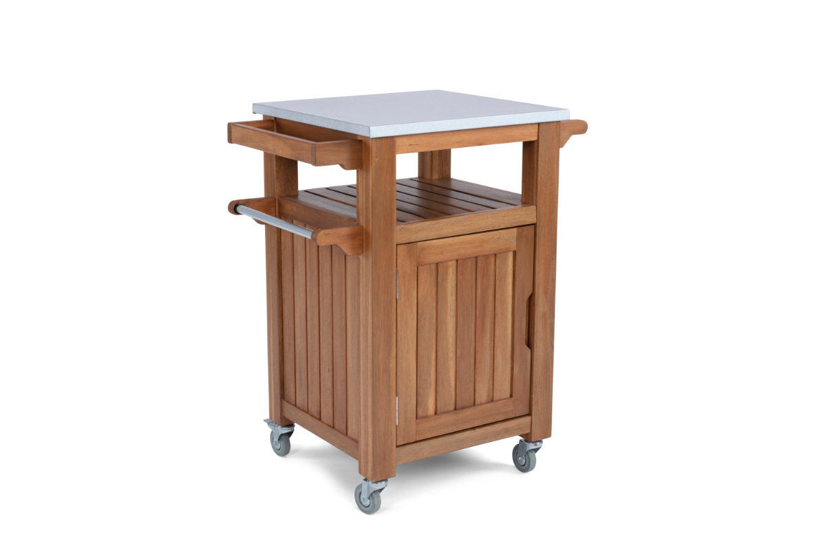 Maho Brown Outdoor Kitchen Cart - Compact