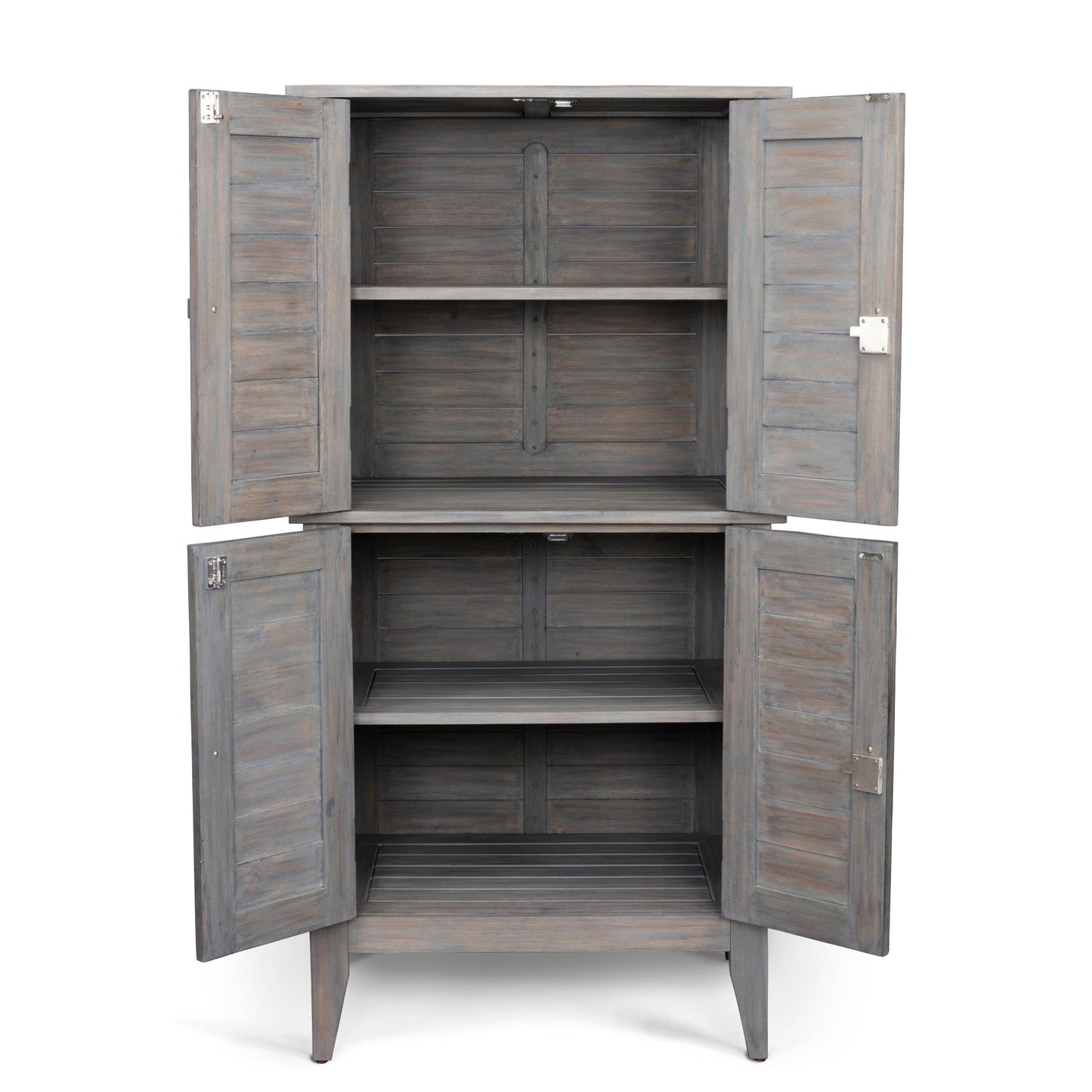 Maho Gray Outdoor Storage Cabinet