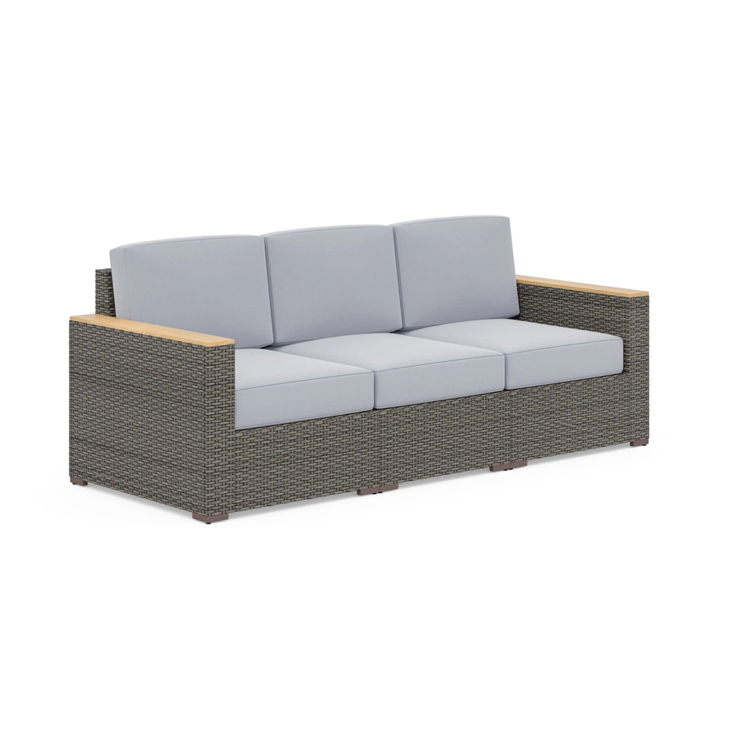 Boca Raton Brown Outdoor Sofa Set