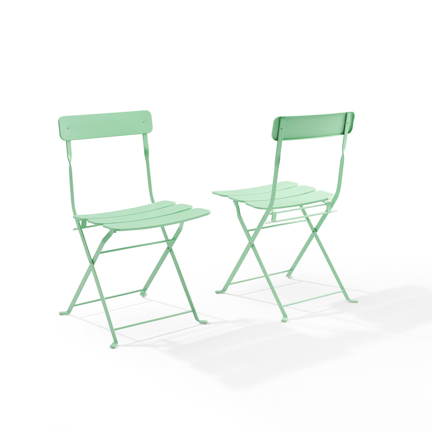 Karlee 3Pc Indoor/Outdoor Metal Bistro Set Mint - Bistro Table & 2 Chairs