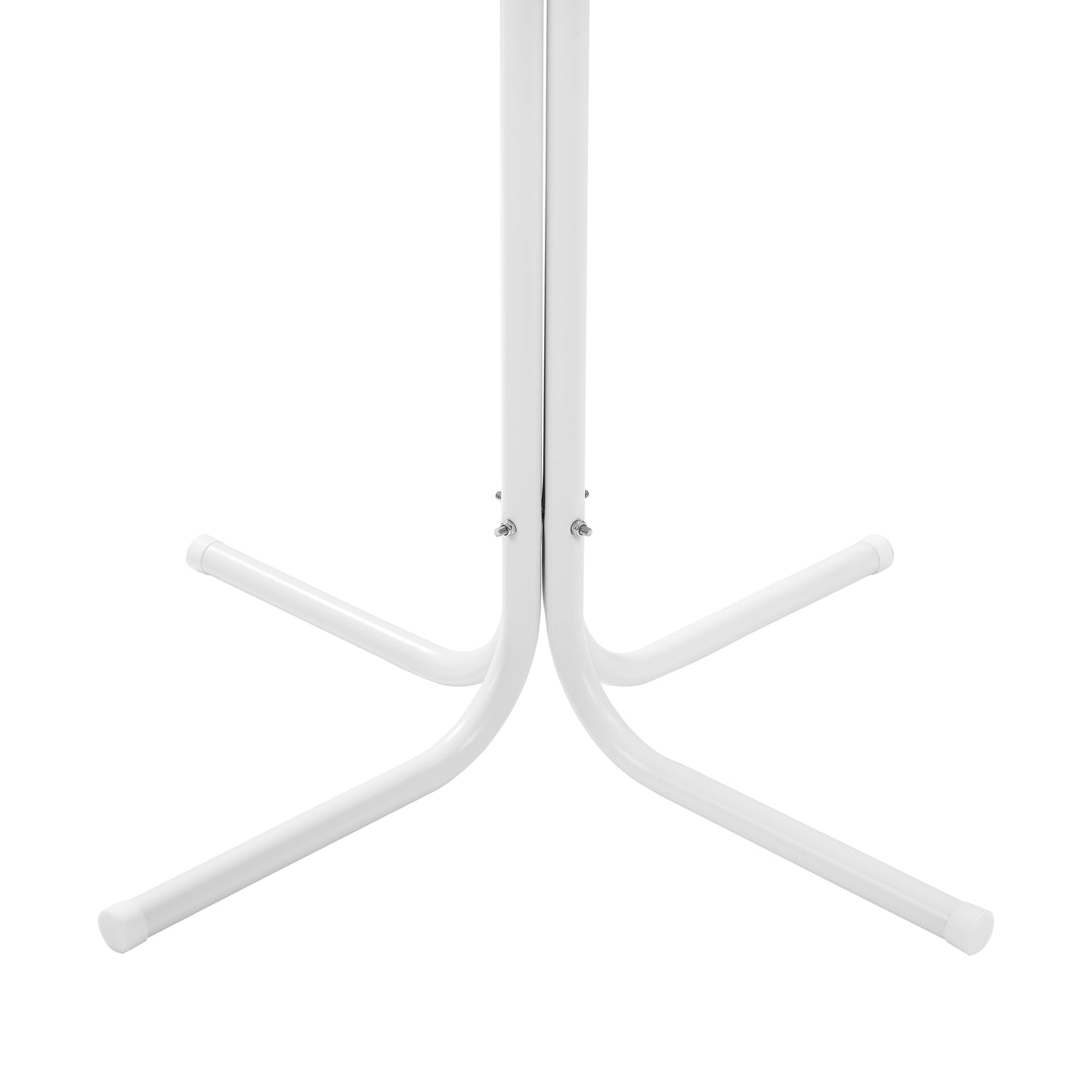 Griffith Outdoor Metal Bistro Table White Satin