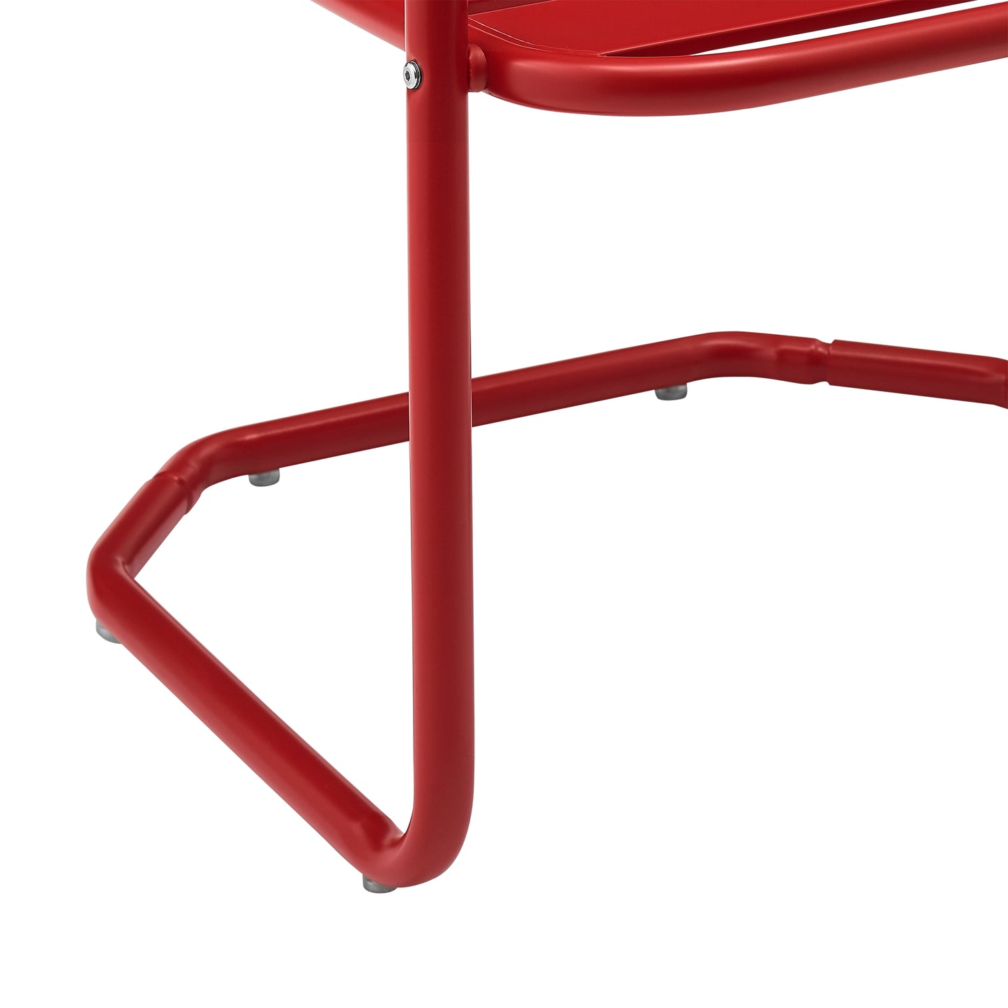 Brighton 2Pc Outdoor Metal Armchair Set Red - 2 Chairs