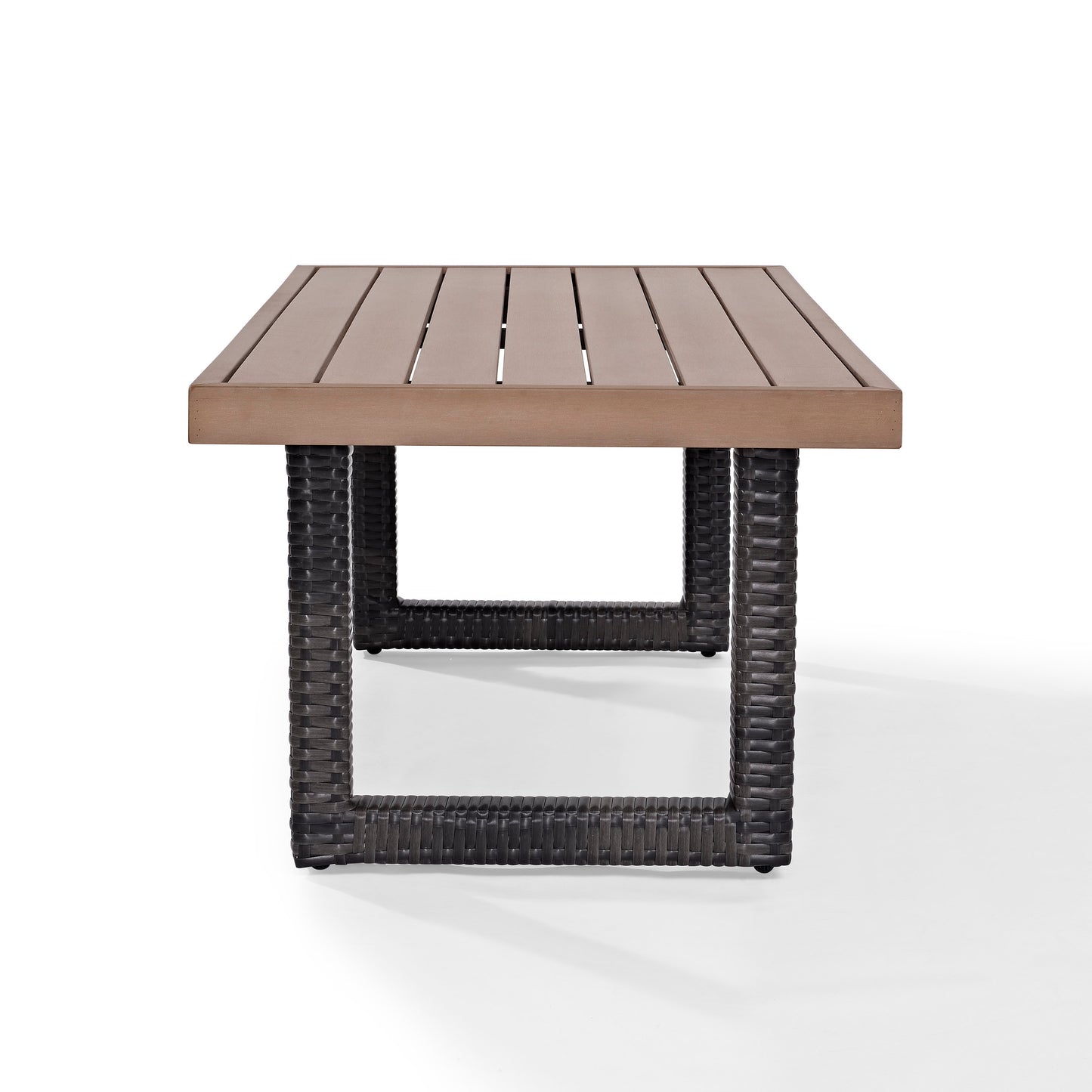 Beaufort Outdoor Wicker Coffee Table Mist/Brown