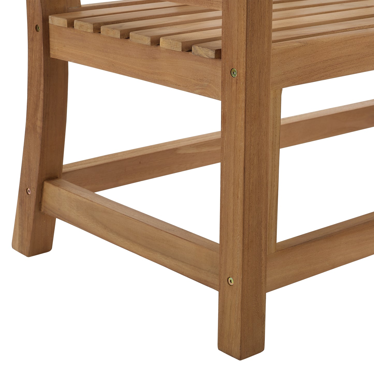 Caddington Indoor/Outdoor Teak Bench Teak