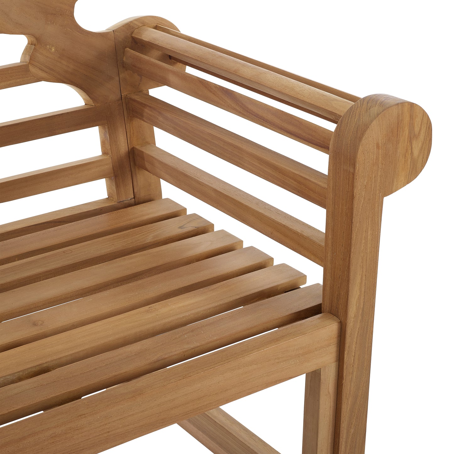 Caddington Indoor/Outdoor Teak Bench Teak