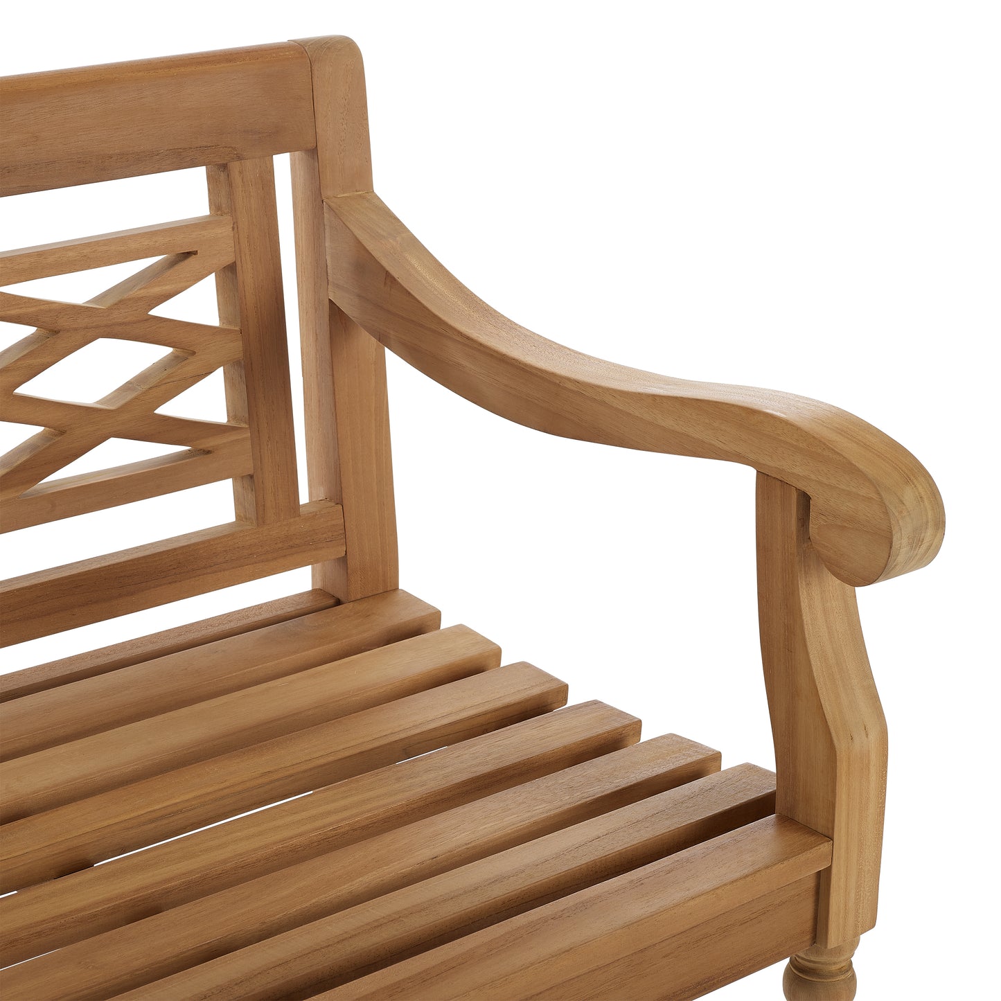 Olivier Indoor/Outdoor Teak Bench Teak