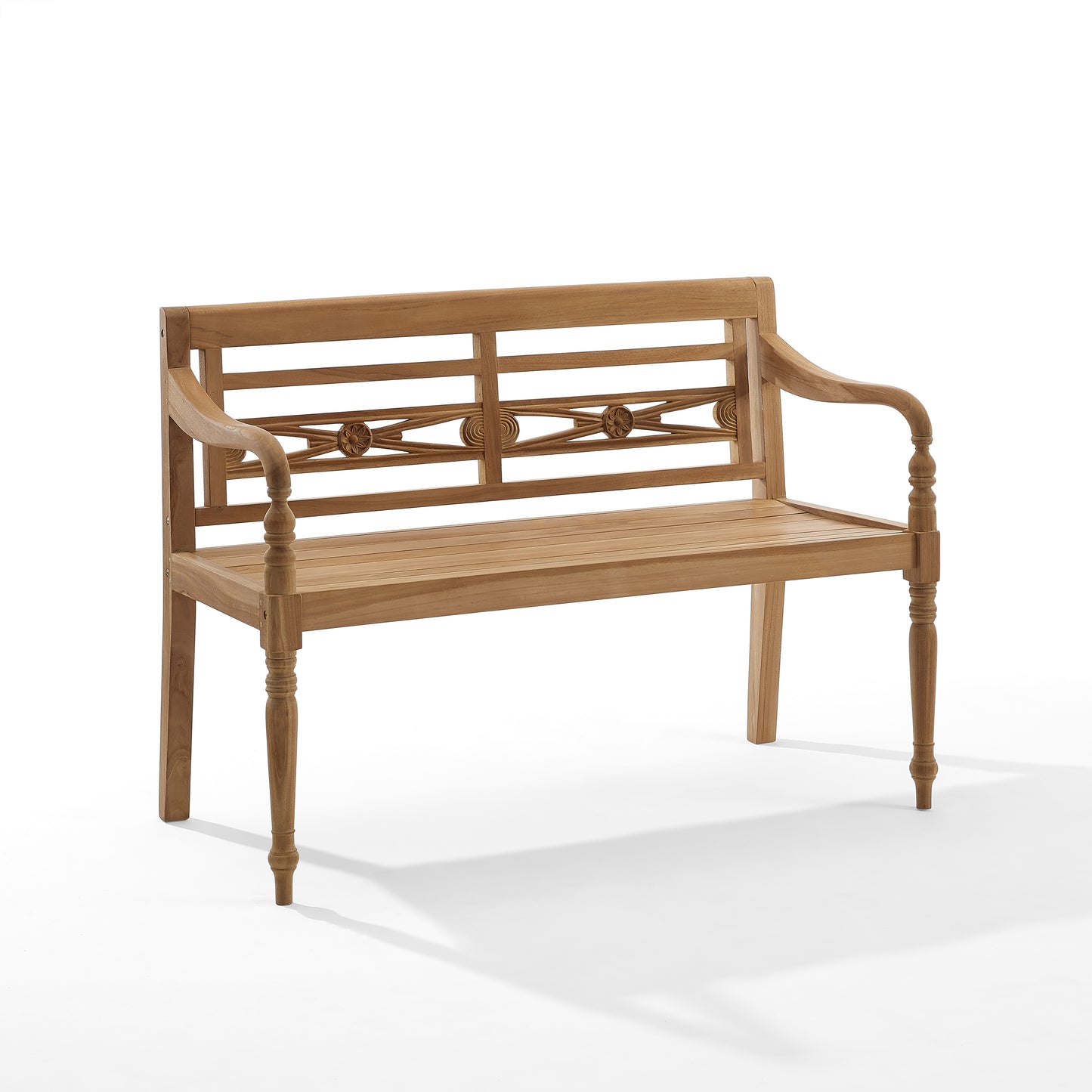 Anika Indoor/Outdoor Teak Bench Teak