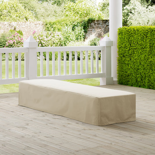 Outdoor Chaise Lounge Furniture Cover Tan