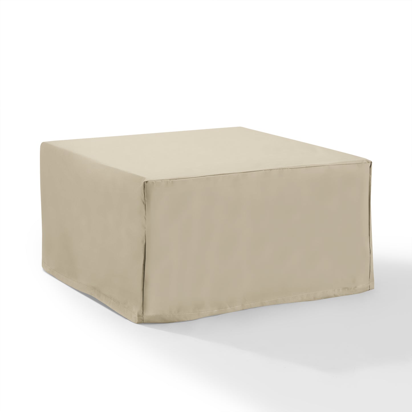 Outdoor Square Table And Ottoman Furniture Cover Tan