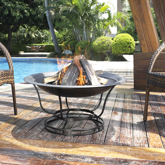 Buckner Firepit Black