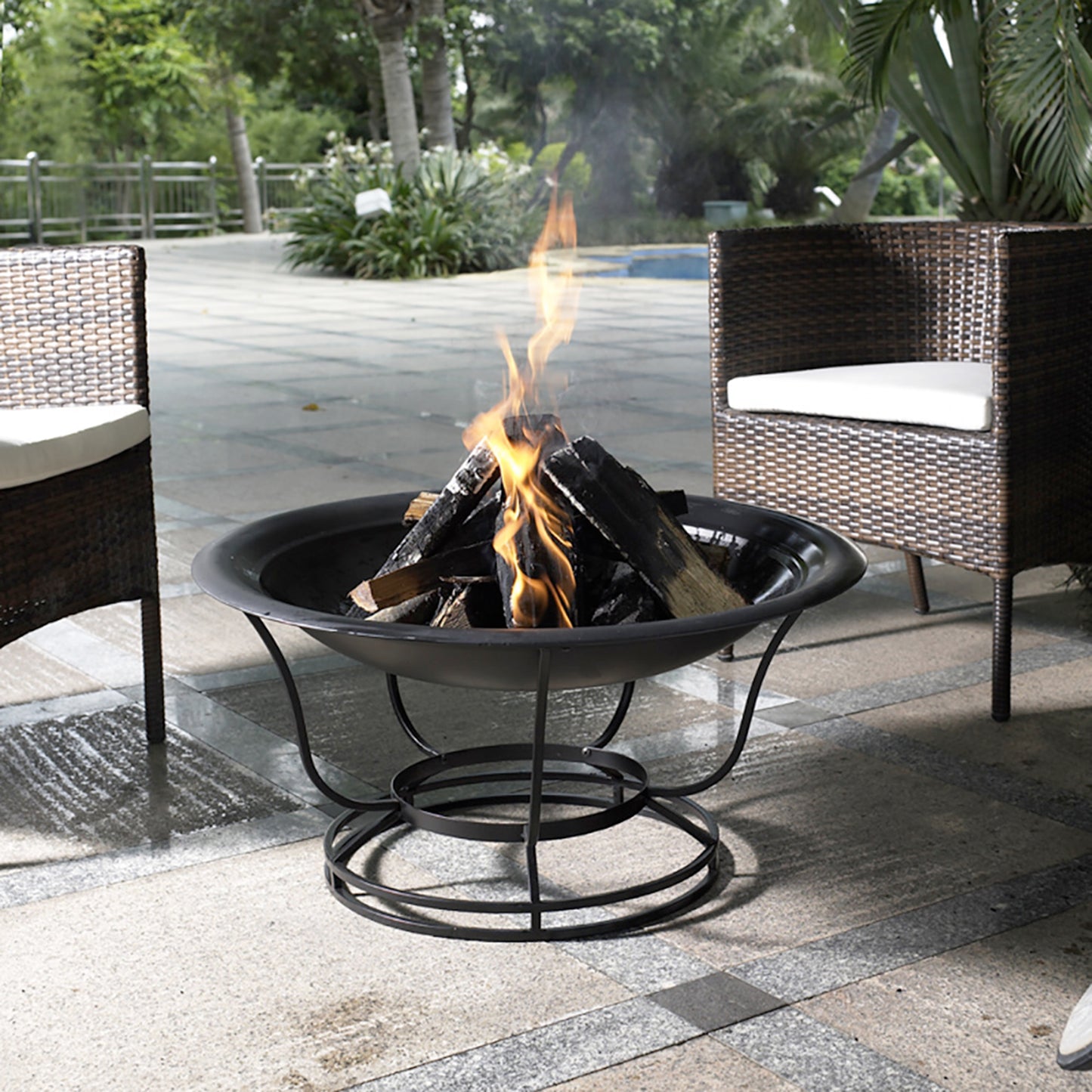 Buckner Firepit Black