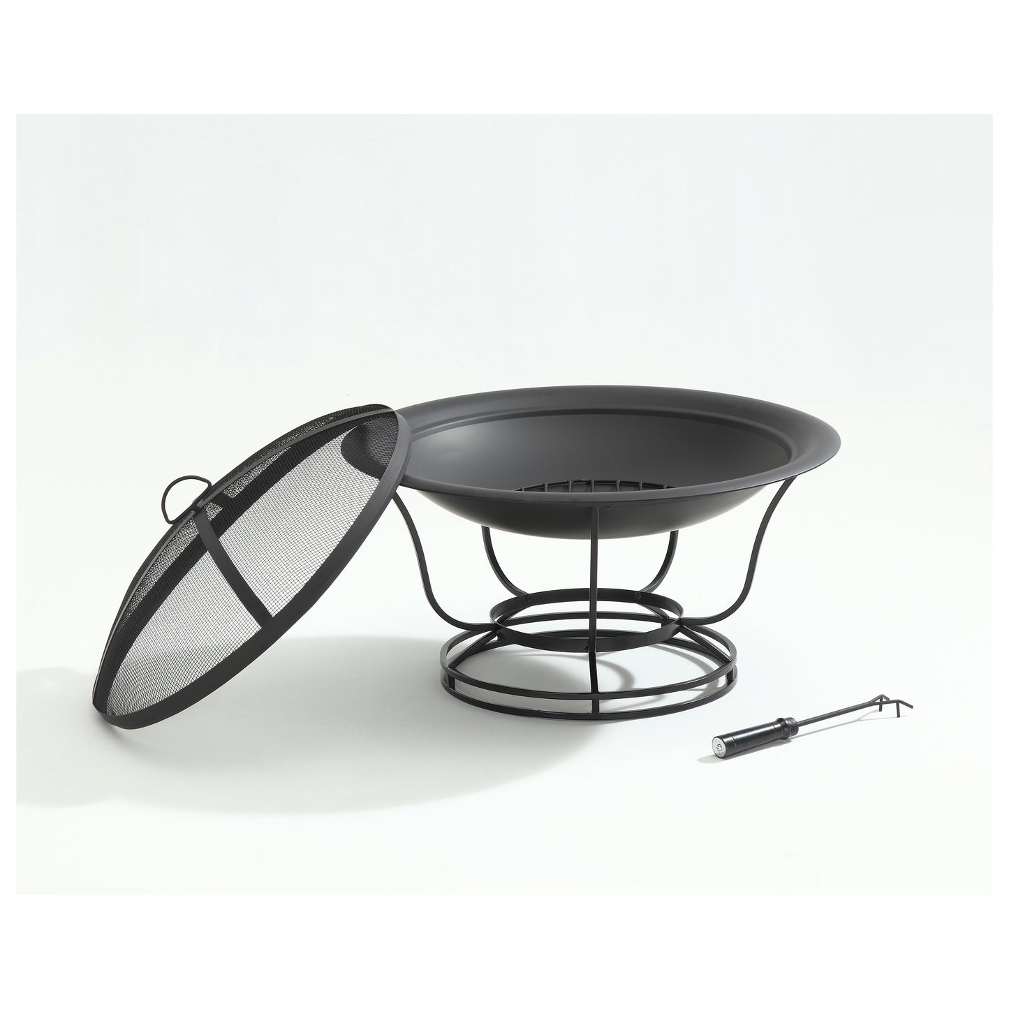 Buckner Firepit Black