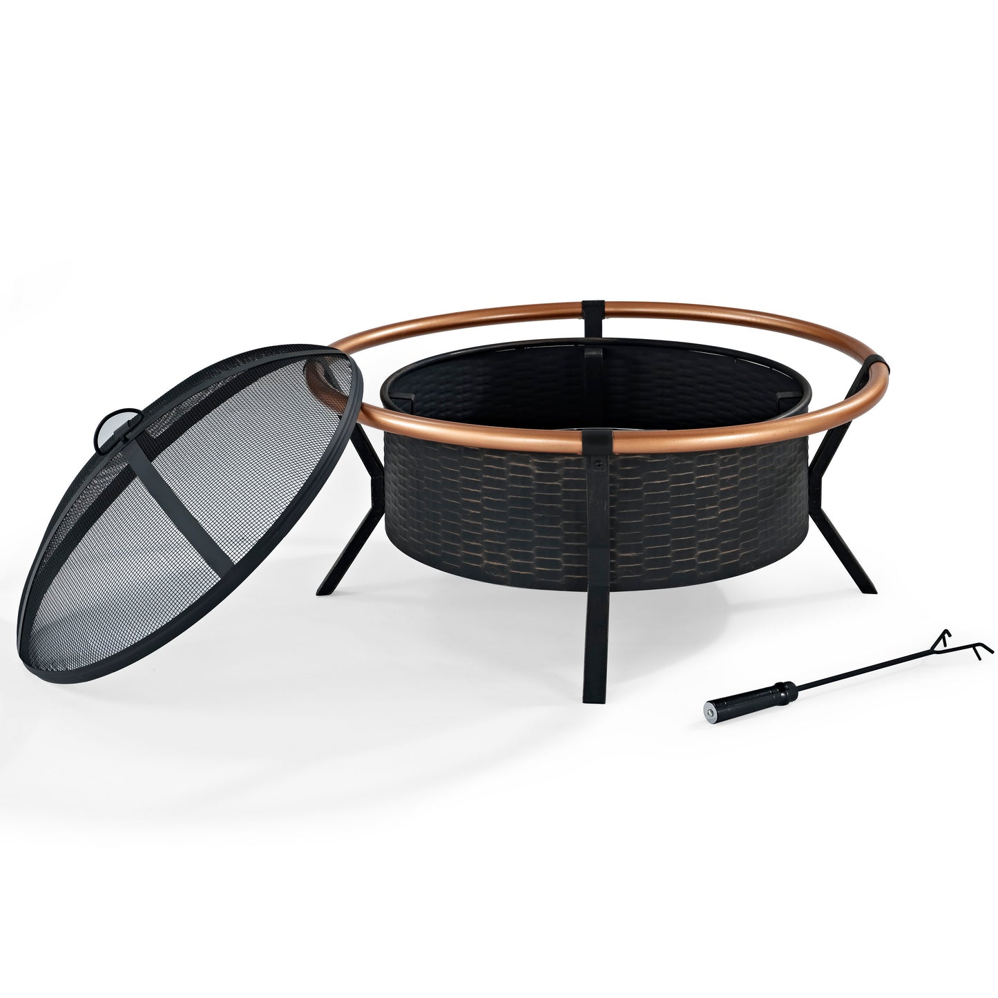 Yuma Firepit Black