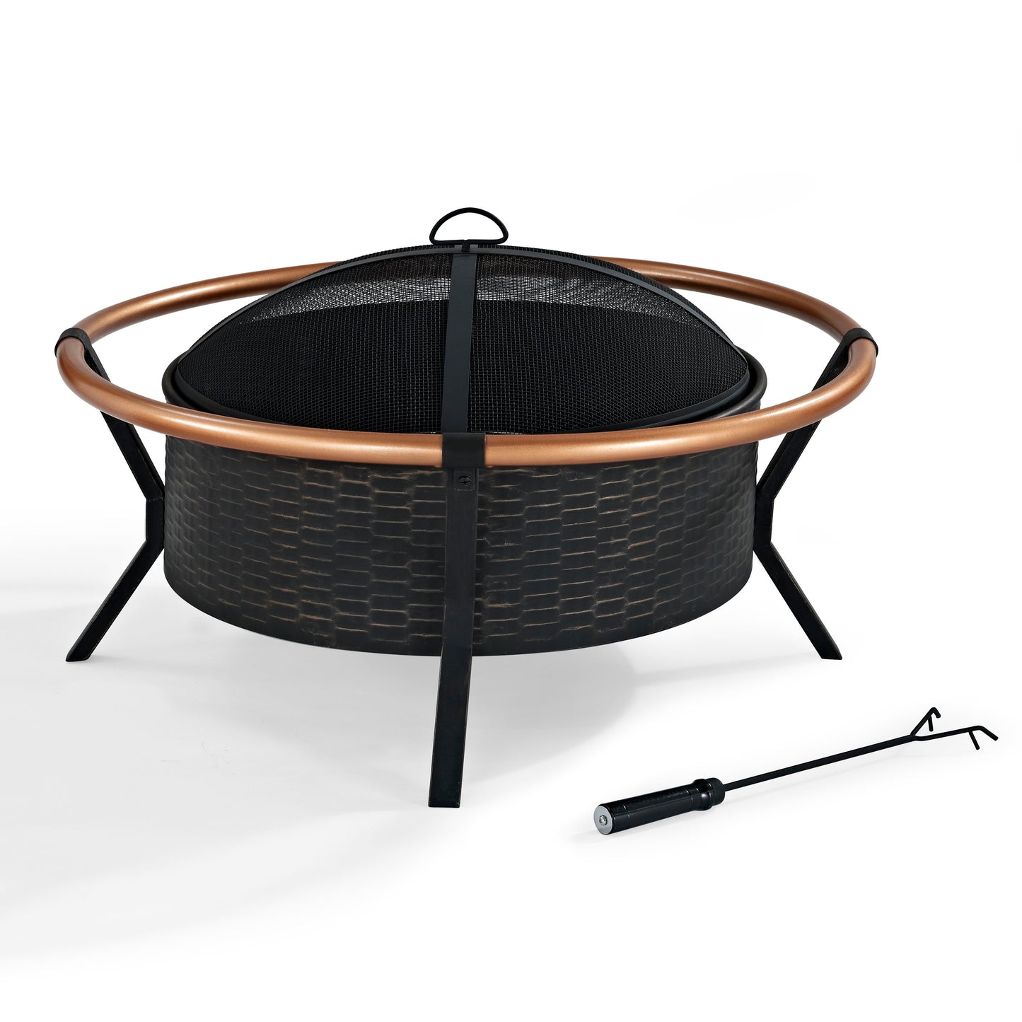 Yuma Firepit Black