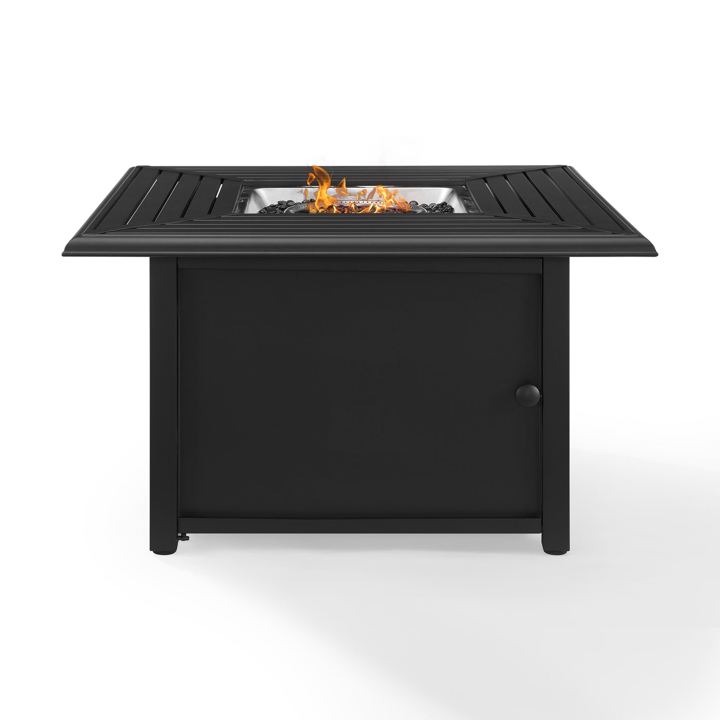 Dante Metal Fire Table Black