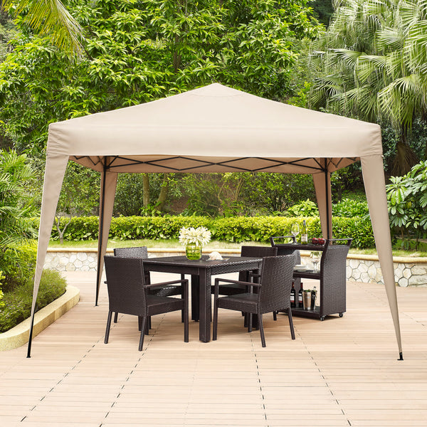 Hampton Collapsible Gazebo Tan