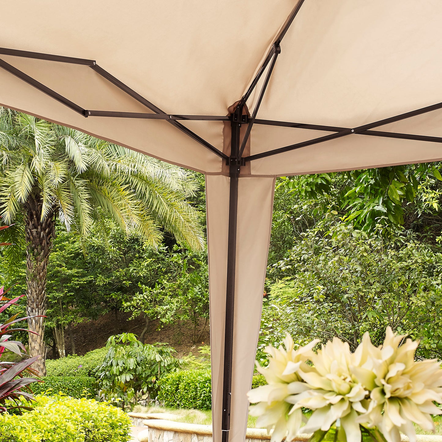 Hampton Collapsible Gazebo Tan