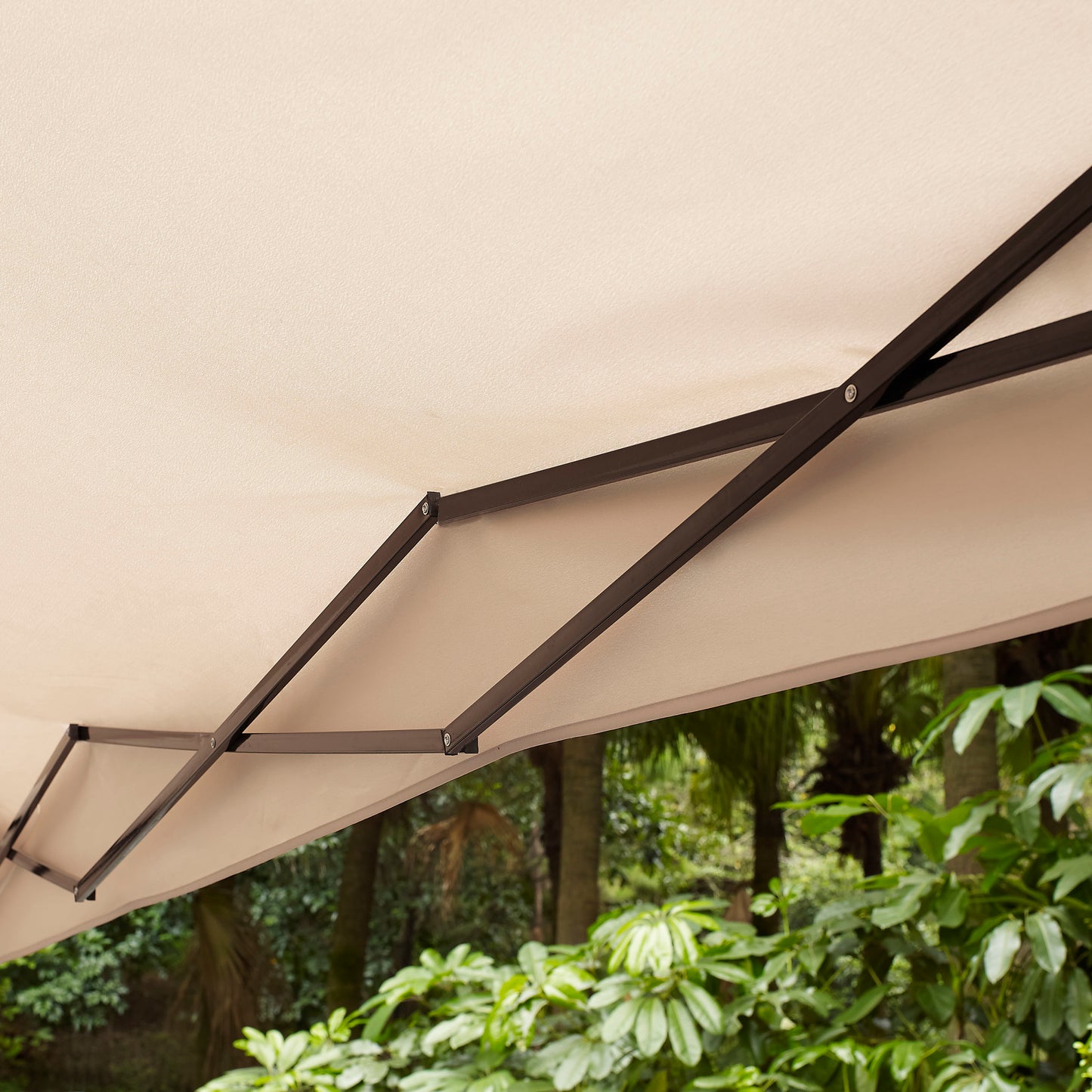 Hampton Collapsible Gazebo Tan