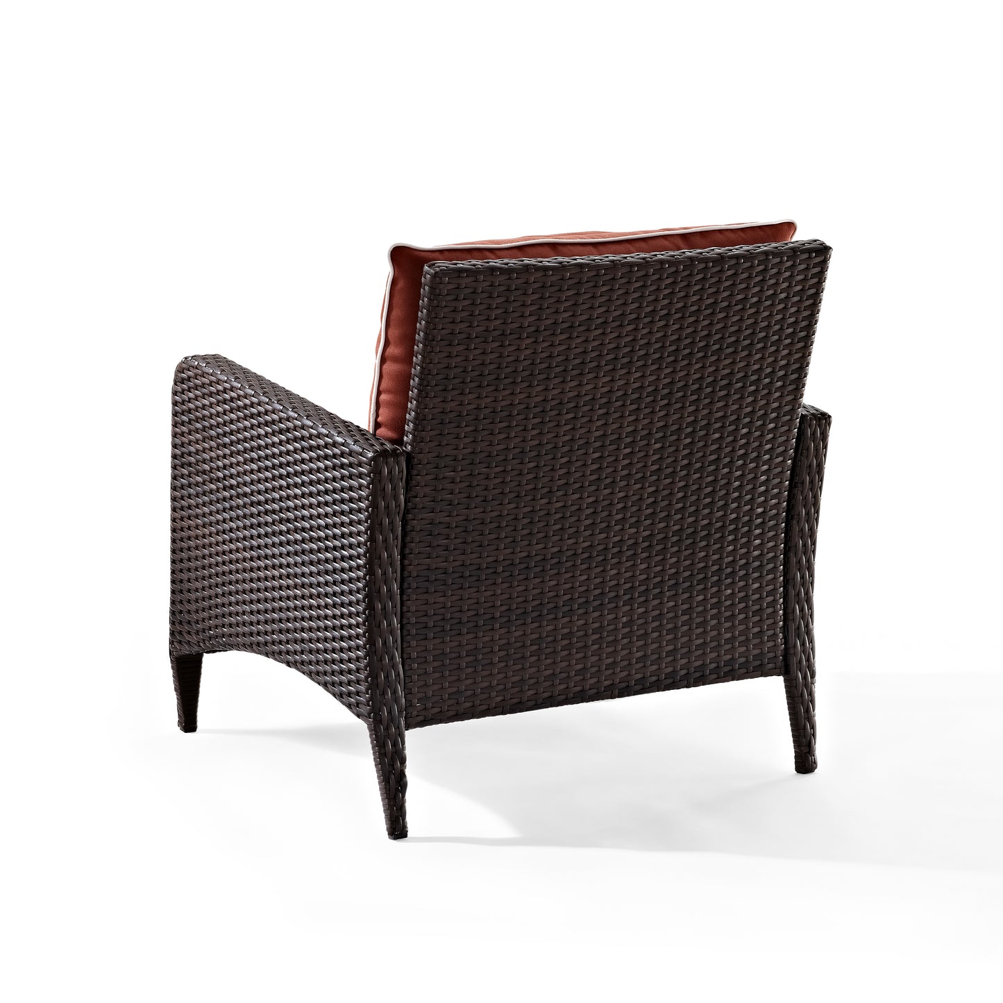 Kiawah Outdoor Wicker Armchair Sangria/Brown