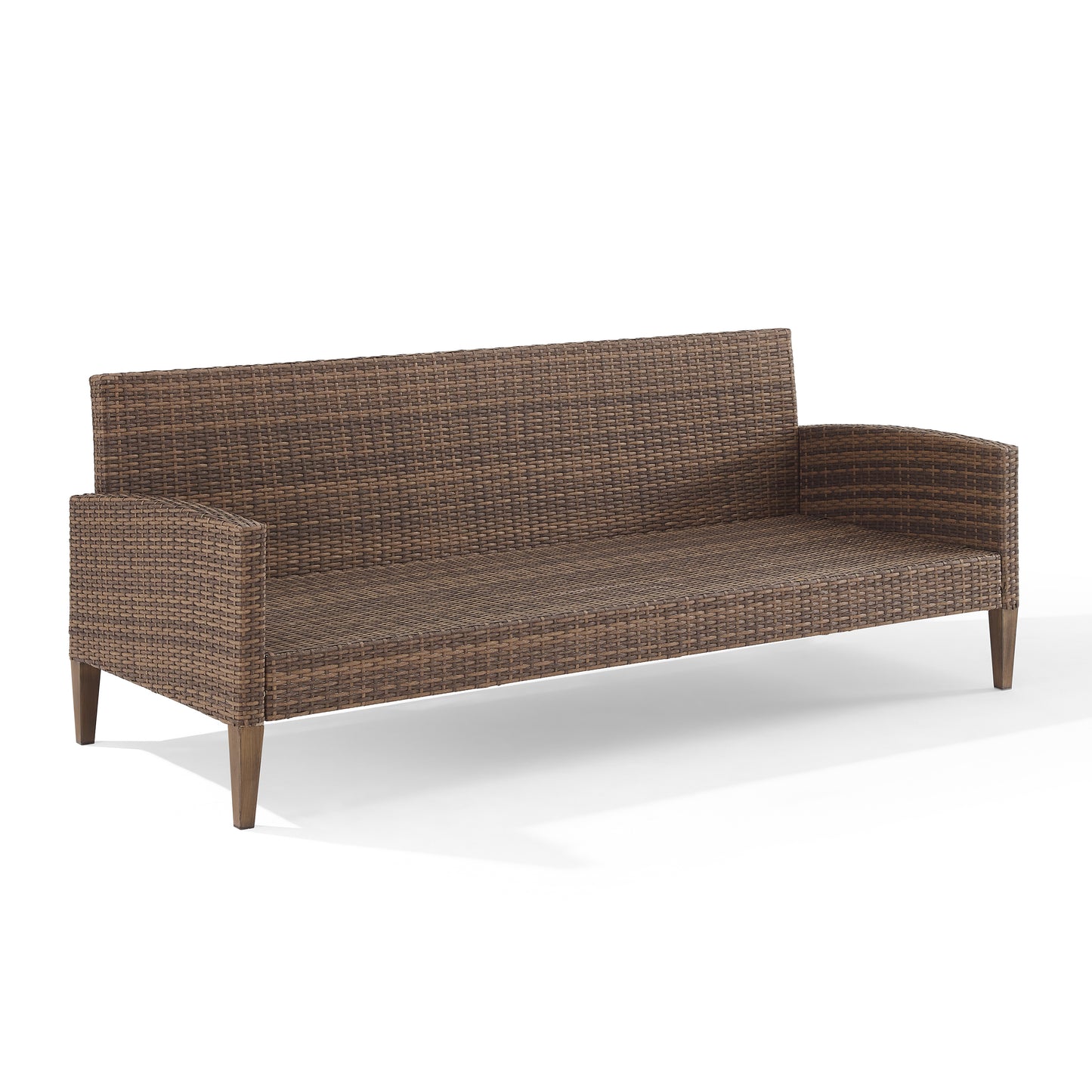 Capella Outdoor Wicker Sofa Creme/Brown